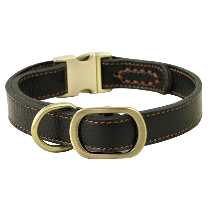 All Natural Real Leather Collar